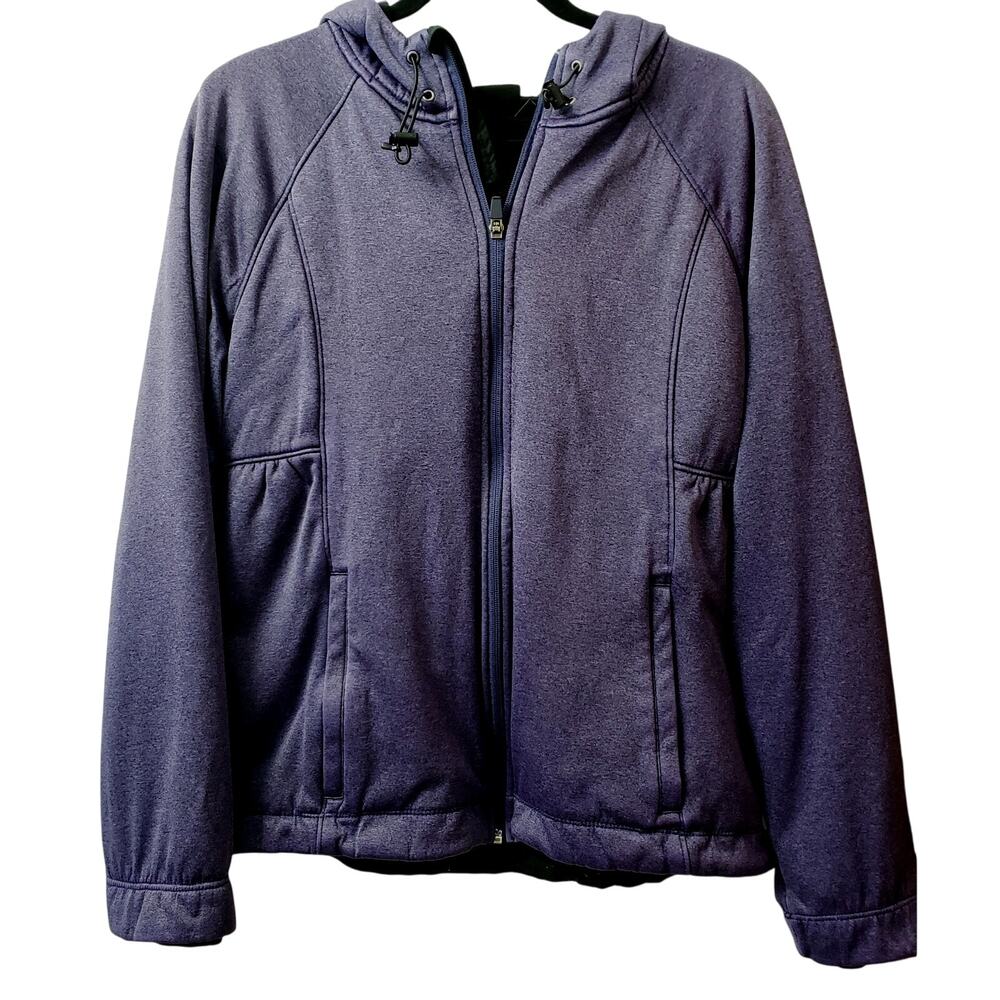 Glacier's Edge Soft Shell Hooded Jacket Women's‎ Purple Size Large